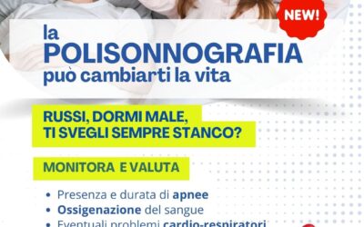 Test del Sonno: Polisonnografia con Visita Pneumologica